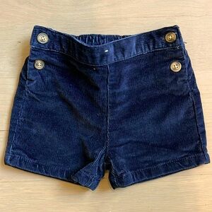Baby corduroy shorts